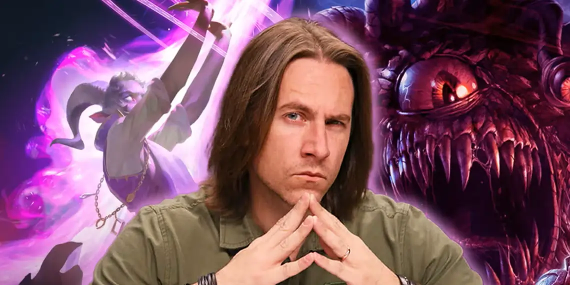 Matthew Mercer em destaque, retratando a polêmica decisão da Critical Role sobre a Campanha 4 em Dungeons & Dragons.
