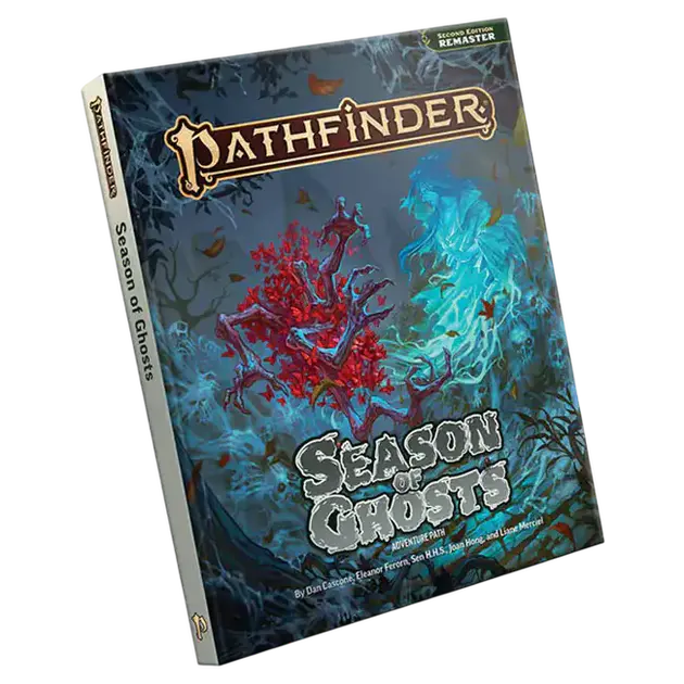 Capas padrão e deluxe de Season of Ghosts, campanha de horror para Pathfinder 2E